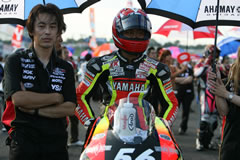 山崎選手