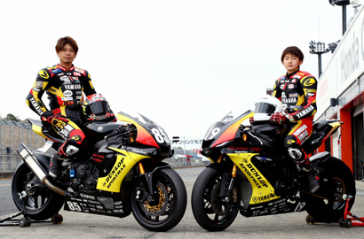 JSB1000:YAMAHA YZF R1 2019 ST仕様／J-GP2:YAMAHA YZF R6 RCK SP019